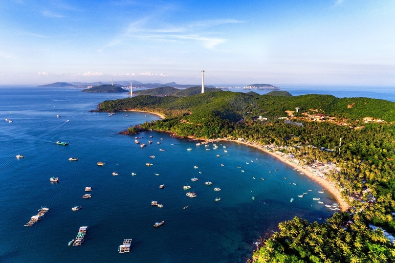 A view of Phu Quoc Island in Kien Giang province, southern Vietnam. Photo courtesy of iVivu.
