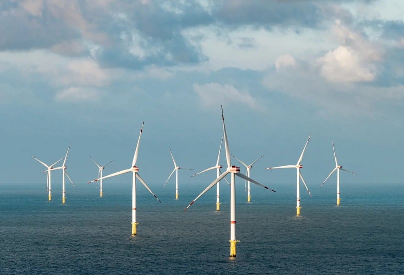 An offshore wind power project invested by Copehagen Infrastructure Partners (CIP) in Germany. Photo courtesy of CIP.