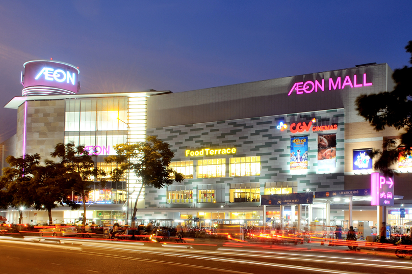 Aeon Mall Tan Phu in Ho Chi Minh City. Photo courtesy of Aeon Vietnam.
