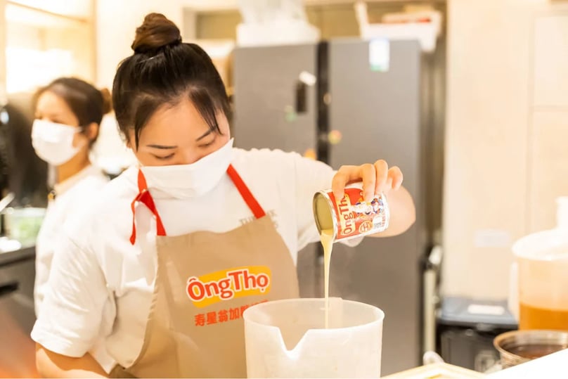 Ong Tho condensed milk is one of Vinamilk's key brands. Photo courtesy of the company.