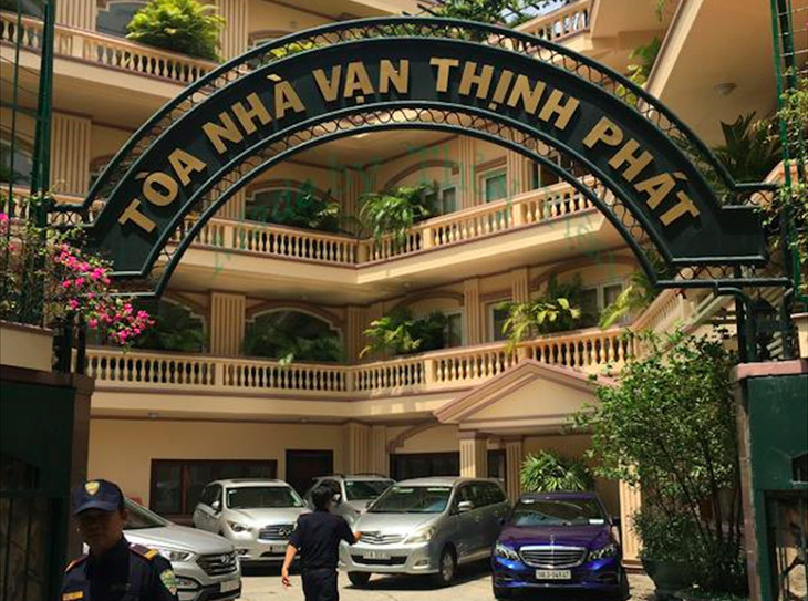 The Van Thinh Phat building in Ho Chi Minh City. Photo courtesy of Tuoi tre (Youth) newspaper.