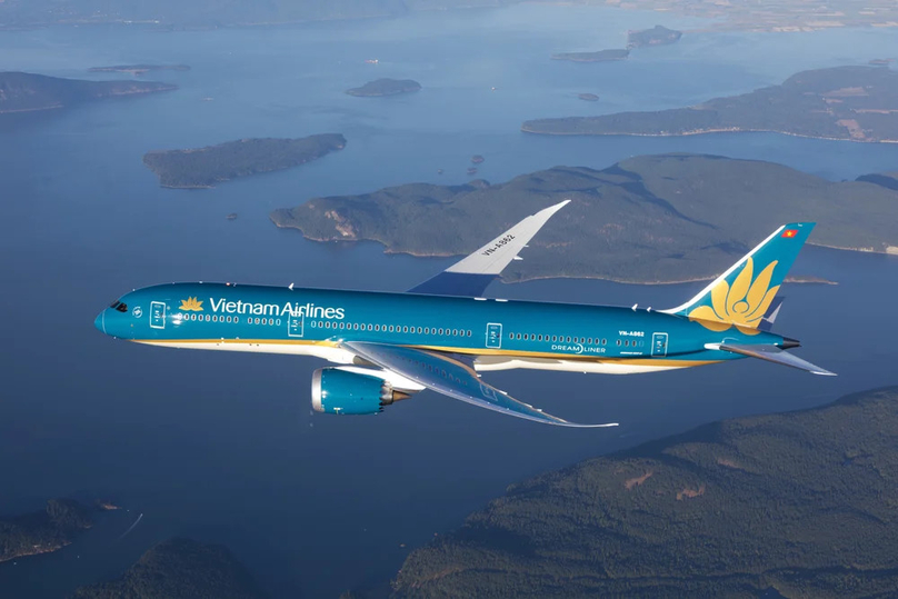 A Vietnam Airlines plane. Photo courtesy of the airline.