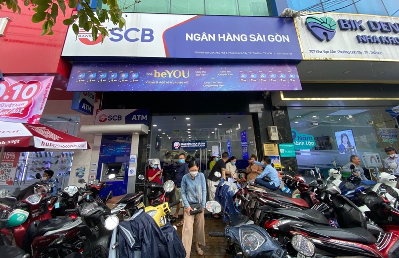 A branch of Saigon Commercial Bank (SCB) in Ho Chi Minh City. Photo courtesy of Xay Dung (Construction) newspaper.