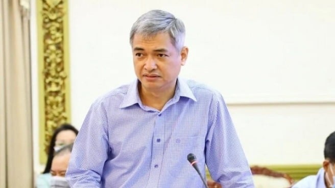 Le Duy Minh, director of Ho Chi Minh City’s Department of Finance. Photo courtesy of VTC News.