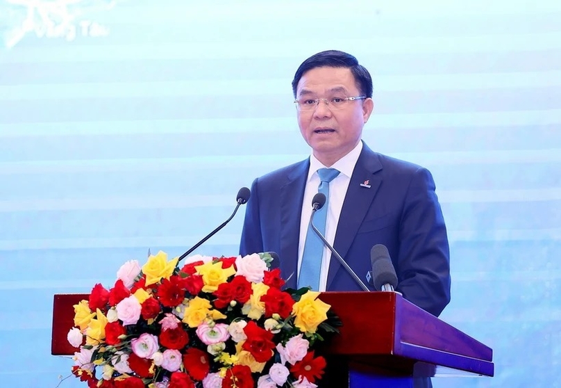 Le Manh Hung, CEO of state-run Petrovietnam. Photo courtesy of Vietnam News Agency.