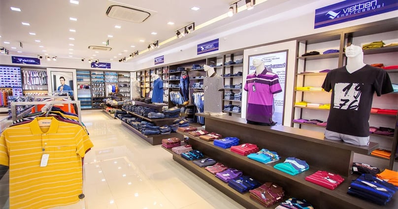 A retail outlet of Ho Chi Minh City-based Viet Tien Garment Corporation. Photo courtesy of the company.