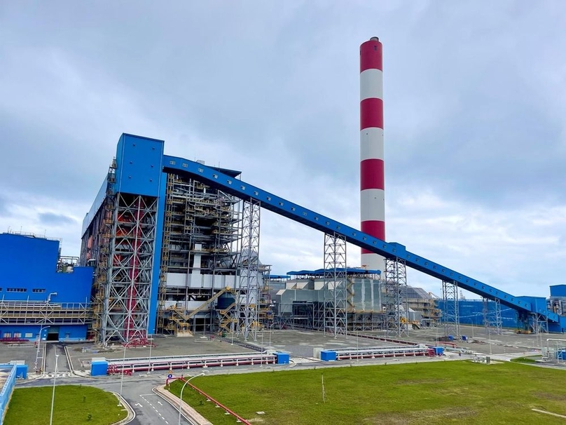 Van Phong 1 thermal power plant in Khanh Hoa province, central Vietnam. Photo courtesy of Xay Dung (Construction) newspaper.