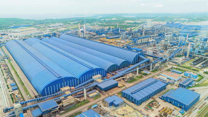 Hoa Phat Dung Quat Iron and Steel Complex.  Photo courtesy of DaiDung Corporation.