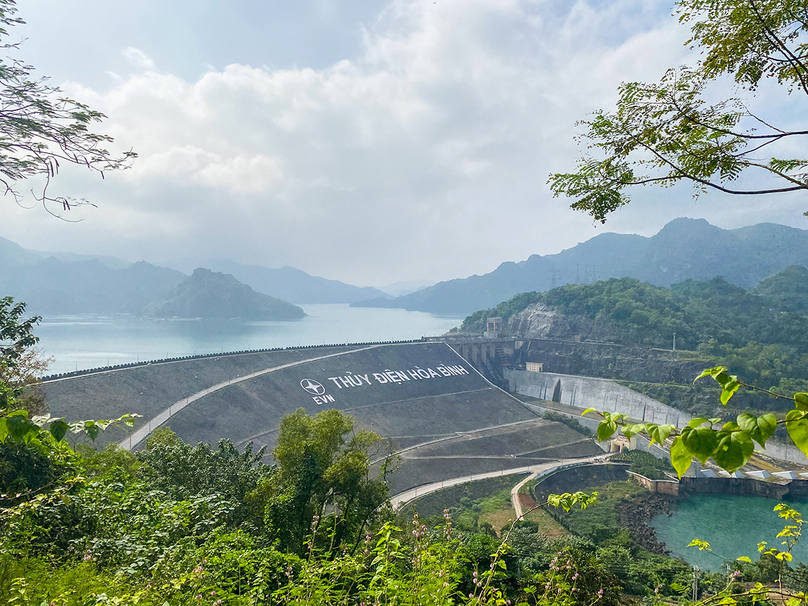 Hoa Binh hydropower dam in Hoa Bình province. Photo courtesy of VnExpress.