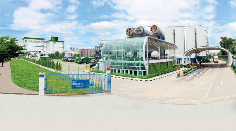 Heineken factory in Ho Chi Minh City. Photo courtesy of the company.