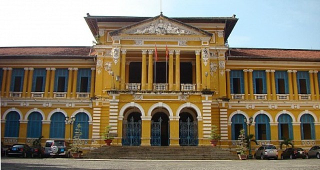 The headquarters of the Ho Chi Minh City People's Court where Tran Xuan Hoa, 73, former director of Quyet Thang Co., Ltd, will be tried in January 2024. Photo courtesy of the court.