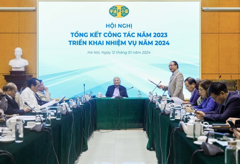 A view of the VAFIE conference in Hanoi, January 12, 2023. Photo by The Investor/Trong Hieu.