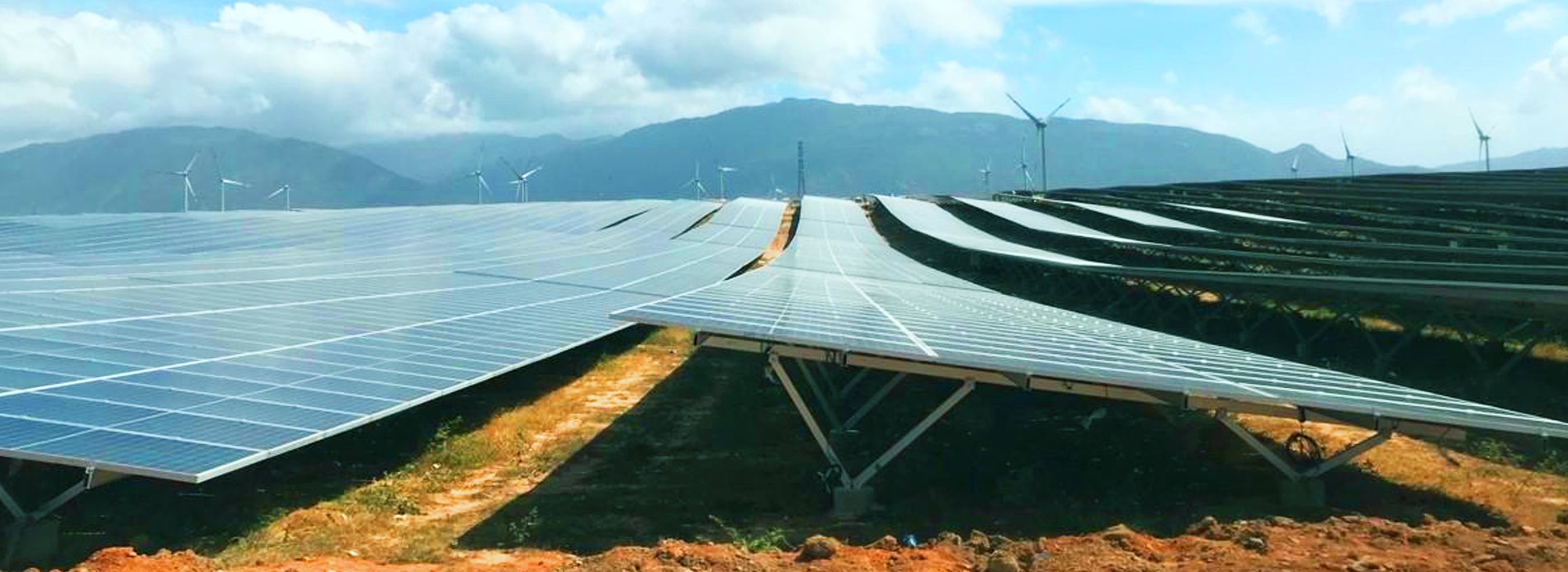 Xuan Thien Ea Sup 4 solar farm in Dak Lak province, Vietnam's Central Highlands. Photo courtesy of Xuan Thien.