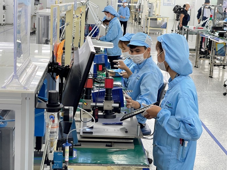 Increased FDI helps buttress Vietnam's manufacturing sector. Photo courtesy of Cong Thuong (Industry & Trade) newspaper.