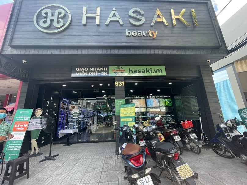 A Hasaki beauty clinic in Ho Chi Minh City, invested by Excelsior Capital Asia. Photo courtesy of Hasaki.