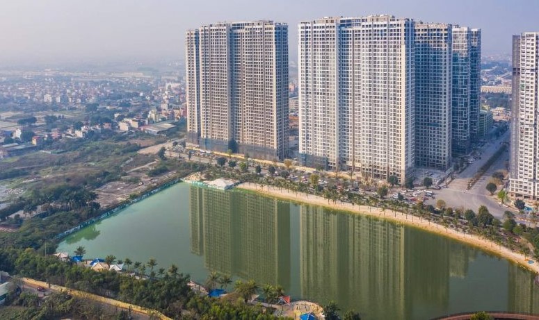 The Masteri West Heights project in the west of Hanoi. Photo courtesy of Masterise Homes. 