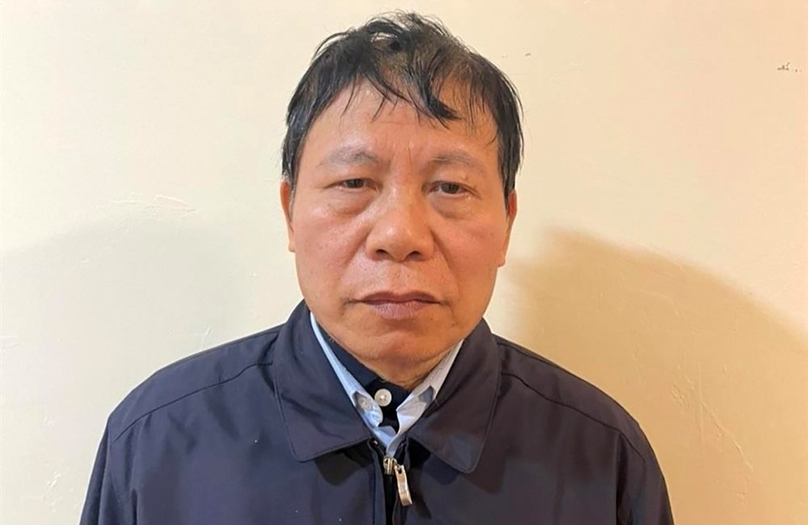 Nguyen Nhan Chien, former Secretary of Bac Ninh province's Party Committee. Photo courtesy of the Ministry of Public Security.