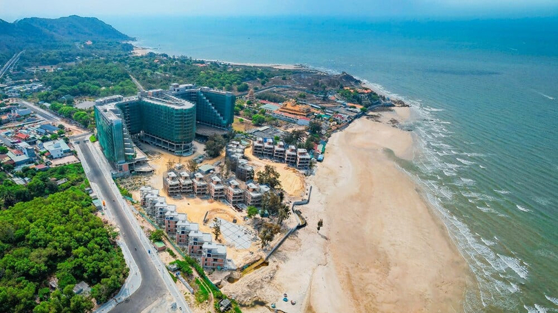 A resort real estate project in Ba Ria-Vung Tau province, southern Vietnam. Photo by The Investor/Minh Phuong.