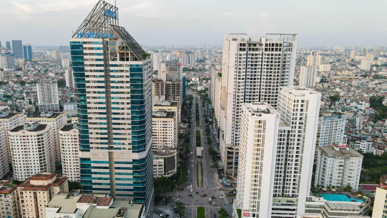 An urban area in Thanh Xuan district, Hanoi. Photo by The Investor/Trong Hieu.