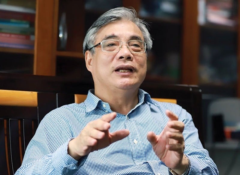Tran Dinh Thien, former director of the Vietnam Institute of Economics. Photo courtesy of Dau tu (Investment) newspaper.