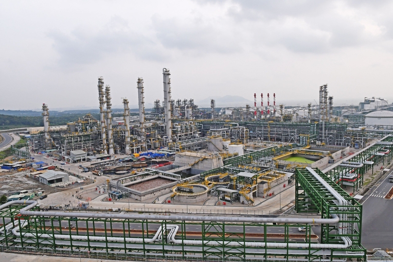 The Long Son Petrochemicals complex in Ba Ria-Vung Tau province, southern Vietnam. Photo courtesy of contractor Lilama.
