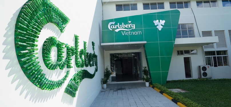  Entrance to the Carlsberg factory in Thua Thien Hue province, central Vietnam. Photo courtesy of Carlsberg Vietnam.