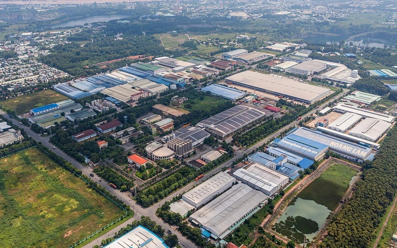An industrial park in Vietnam. Photo courtesy of the governmet's news portal.