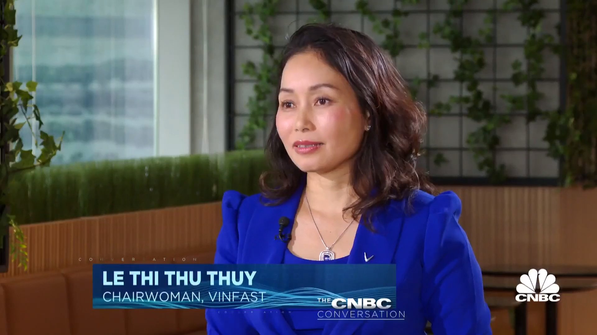Le Thi Thu Thuy, VinFast chairwoman. Photo courtesy of CNBC.