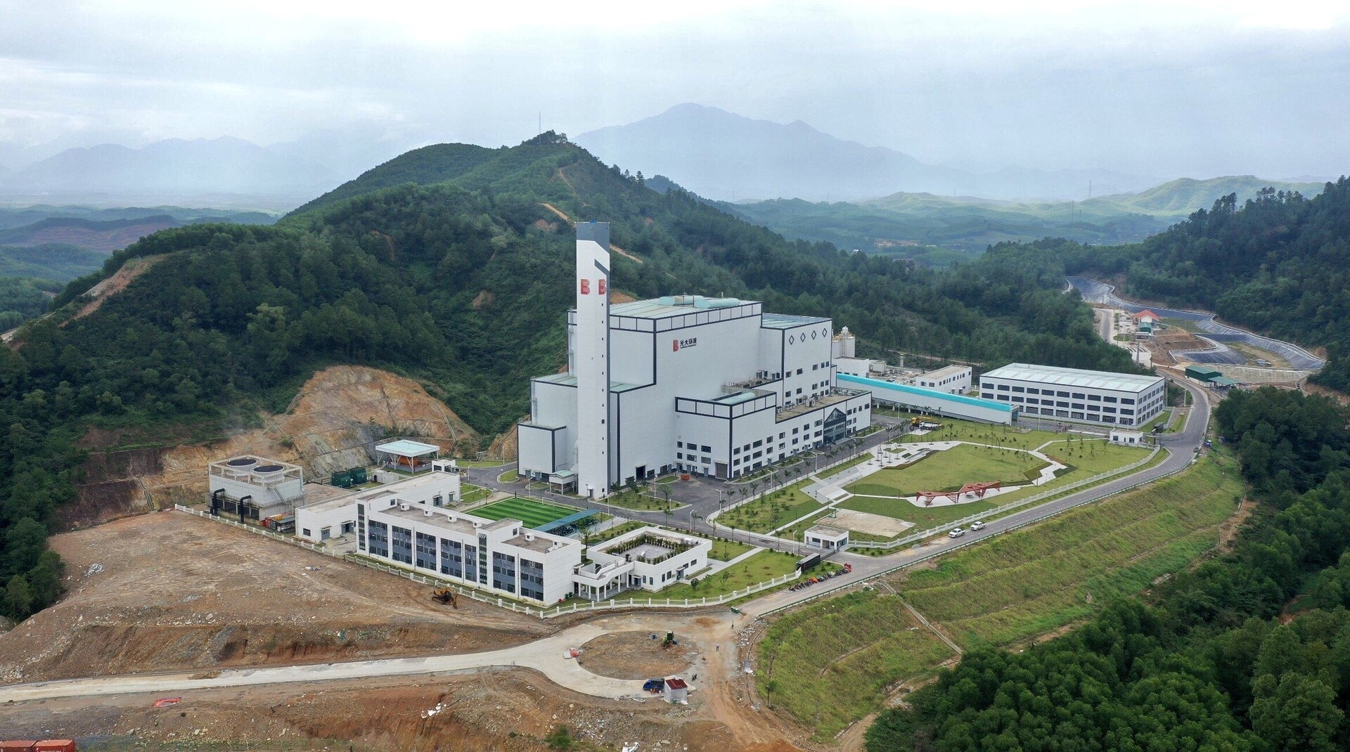 Phu Son waste-to-power plant in Thua Thien-Hue province, central Vietnam. Photo courtesy of Thua Thien-Hue newspaper.