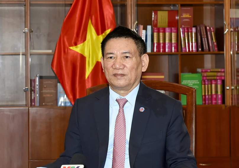 Vietnamese Minister of Finance Ho Duc Phoc. Photo courtesy of the Ministry of Finance.