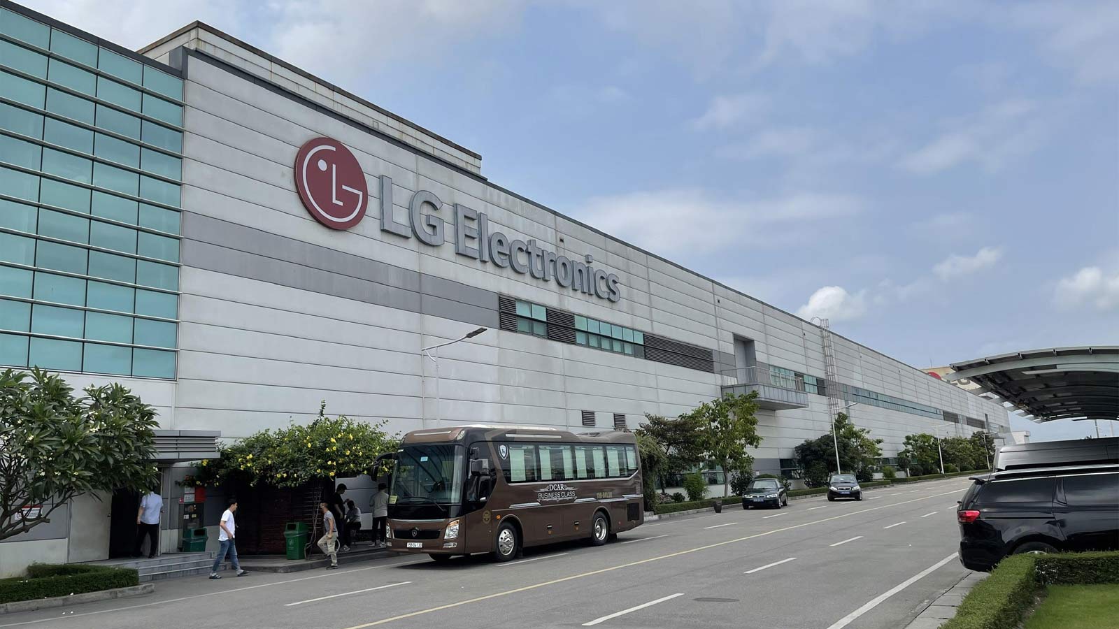 LG Electronics factory in Hai Phong city, northern Vietnam. Photo courtesy of the Vietnam News Agency.