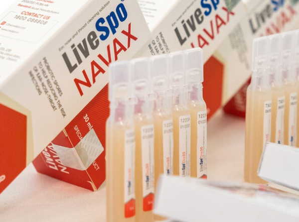   Nasal-spray spore probiotics, LiveSpo Navax. Photo courtesy of Mekong Capital.