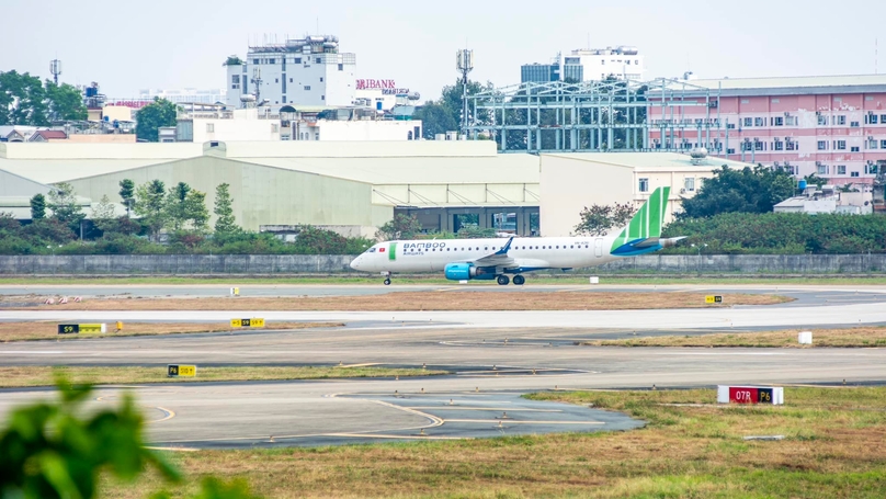 A Bamboo Airways plane. Photo courtesy of Bamboo Airways.