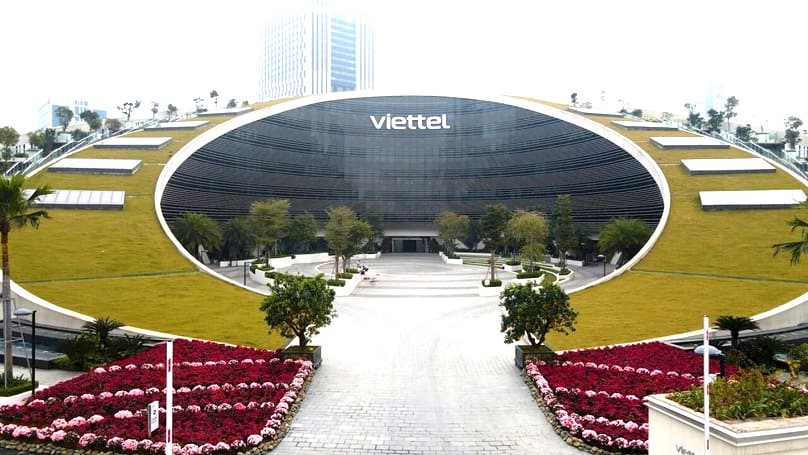 Viettel's headquarters in Hanoi. Photo courtesy of ABB.
