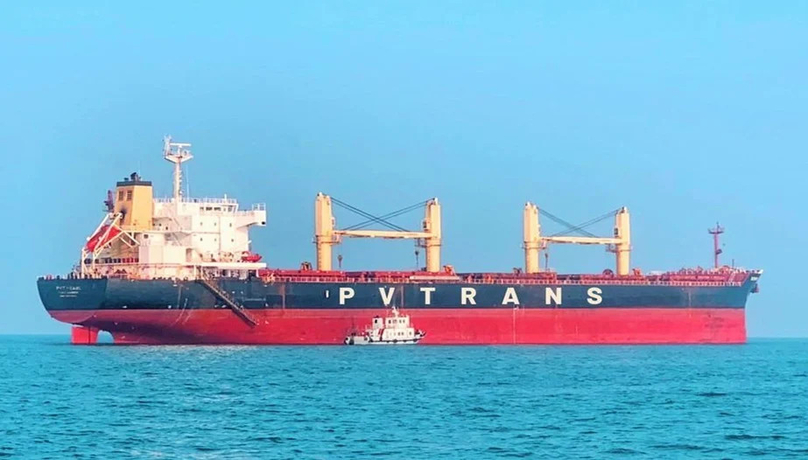 An oil shipping vessel of PVTrans. Photo courtesy of the company.