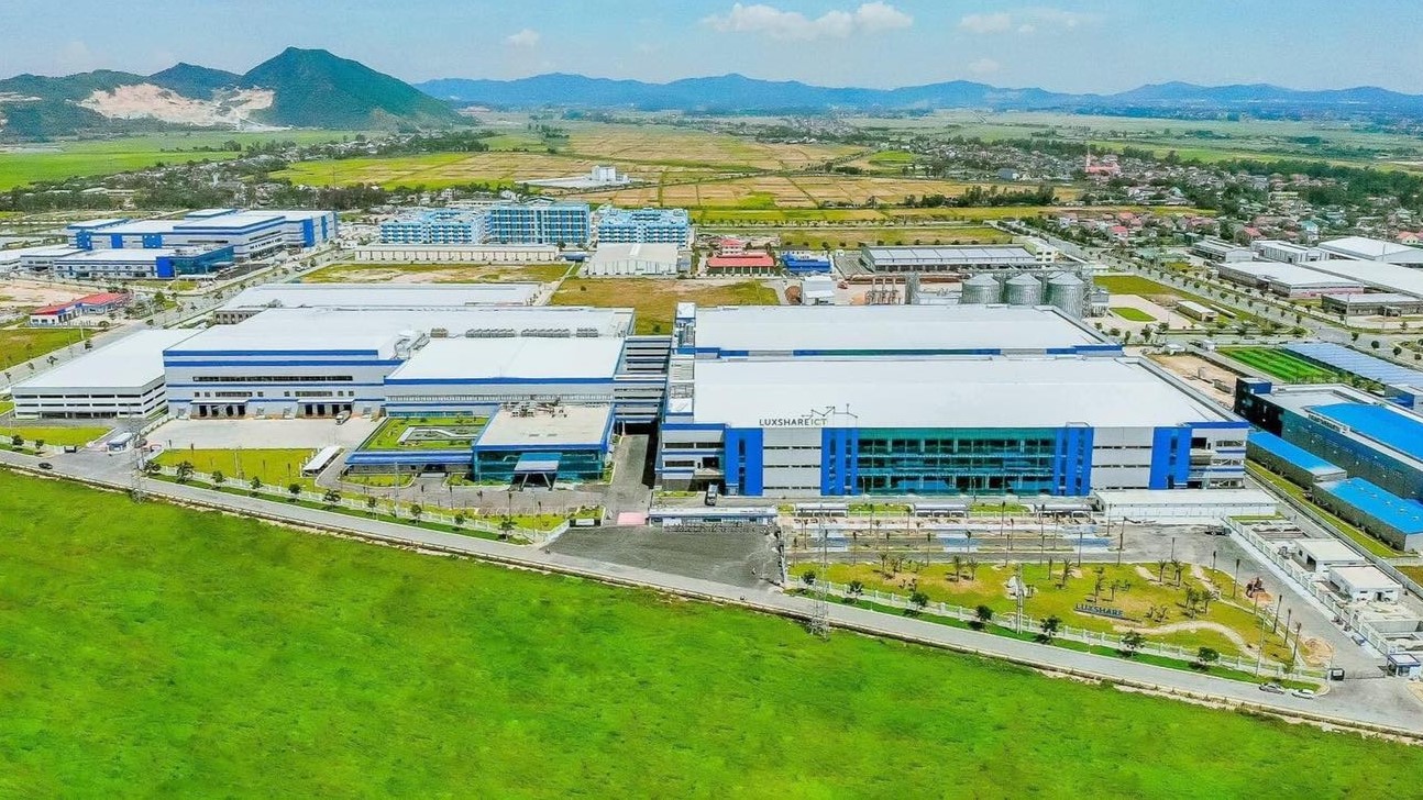 Luxshare-ICT factory in Nghe An province, central Vietnam. Photo courtesy of Luxshare-ICT.