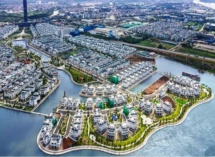 An illustration of Cam Lam new urban area in Khanh Hoa province, south-central Vietnam. Photo courtesy of Thanh Nien (Young People) newspaper.