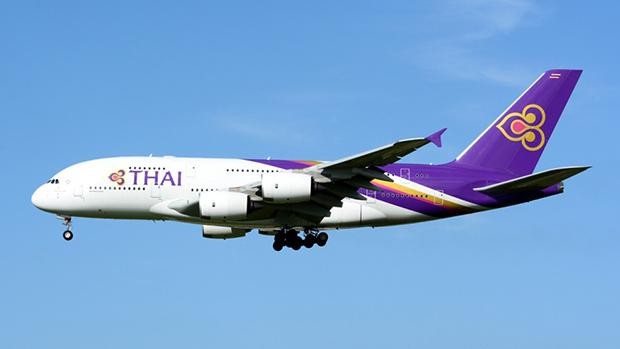  A Thai Airways plane. Photo courtesy of the airline.
