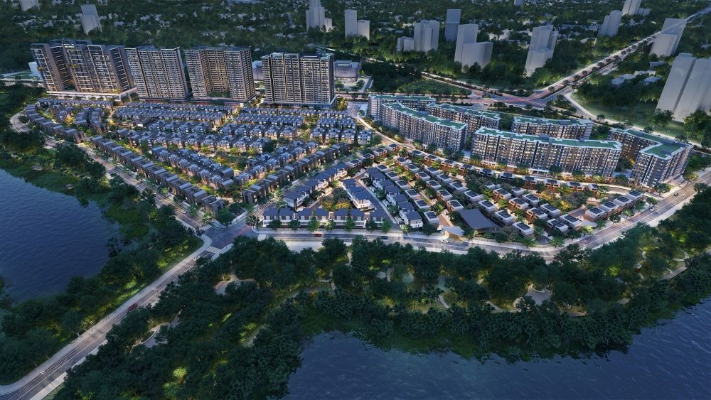 An illustration of CapitaLand's Sycamore project in Binh Duong province, southern Vietnam. Photo courtesy of CapitaLand.