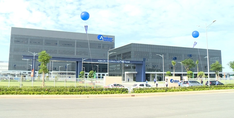 Amkor Technology's factory in Bac Ninh province, northern Vietnam. Photo courtesy of Lao Dong (Labor) newspaper.