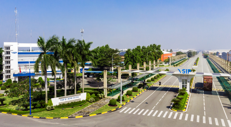 Vietnam Singapore Industrial Park II in Binh Duong province. Photo courtesy of VSIP.