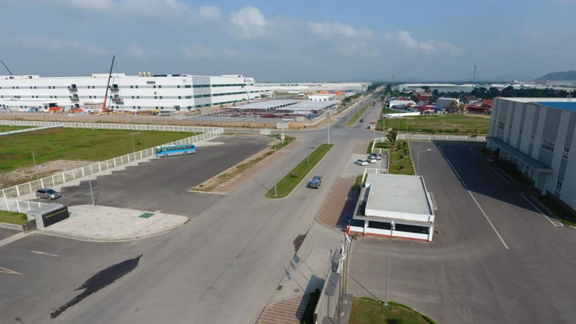 An industrial park developed by Kinh Bac City Development Holding Corporation. Photo courtesy of Vnfdi.com