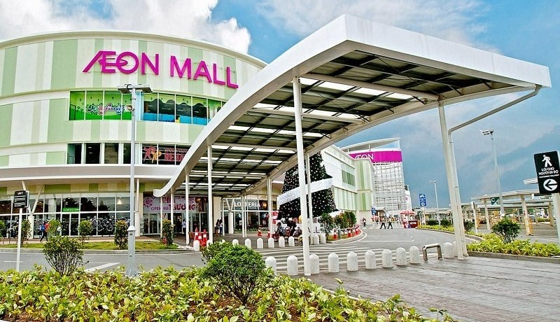 Aeon mall in Binh Duong province. Photo courtesy of Aeon.