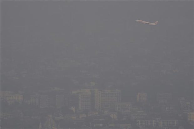  Smog is seen at Chiang Mai, Thailand, on March 15, 2024. Photo courtesy of AFP.