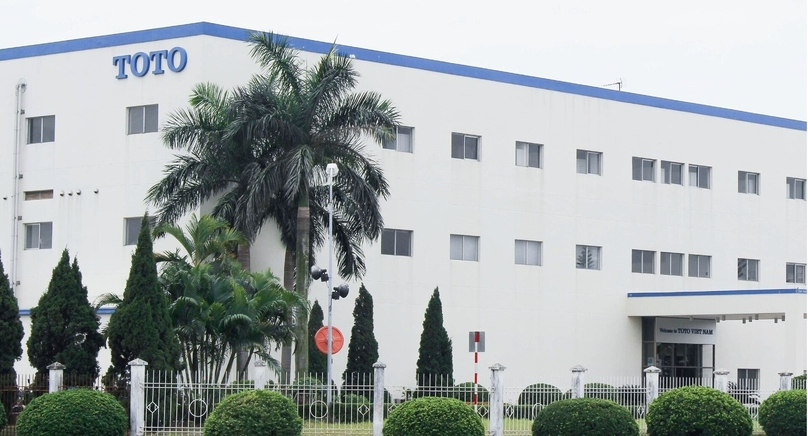 A TOTO factory in Dong Anh district, Hanoi. Photo courtesy of the company.
