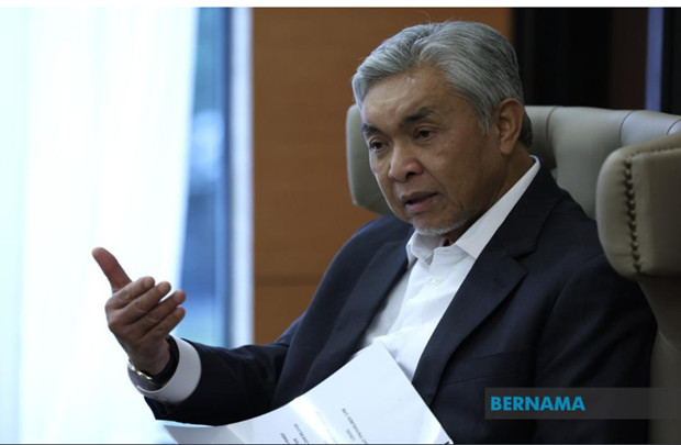 Malaysian Deputy Prime Minister Ahmad Zahid Hamidi. Photo courtesy of bernama.com.