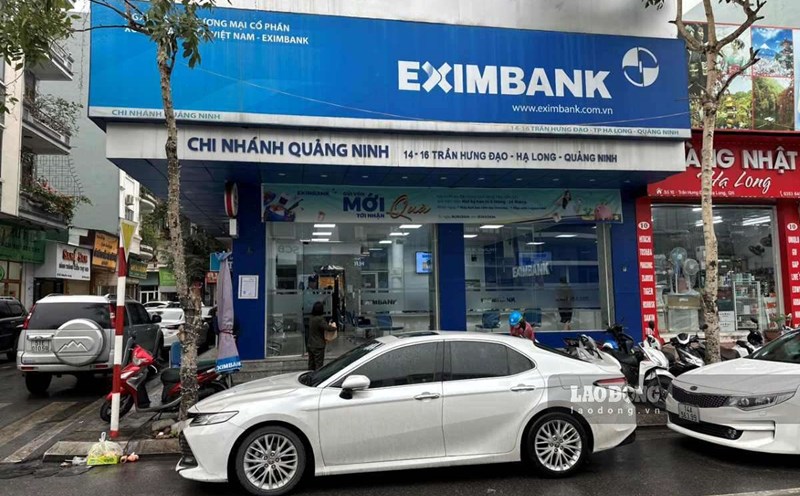 The headquarters of Eximbank's branch in Quang Ninh province, northern Vietnam. Photo courtesy of Labor newspaper.