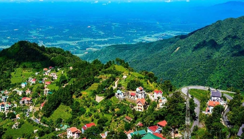 Tam Dao is a popular resort town in northern Vietnam. Photo courtesy of Vietgoing.