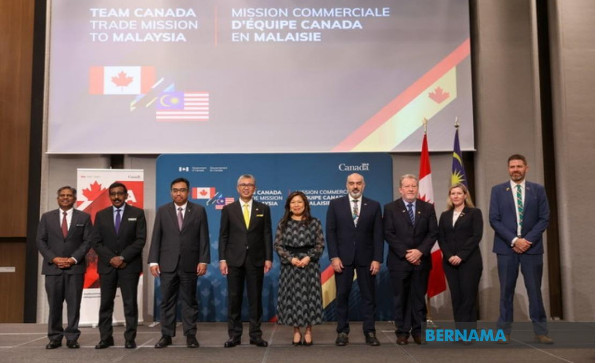 Malaysia-Canada bilateral trade up 25% since 2018. Photo courtesy of Bernama.