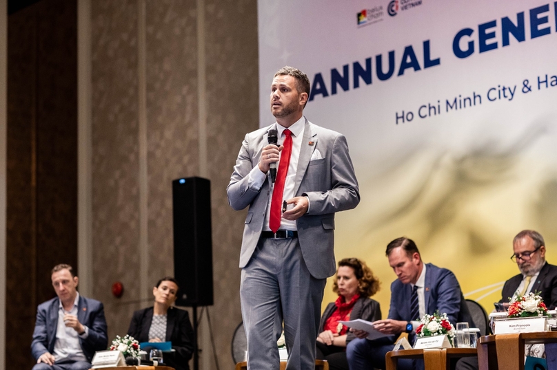 Dominik Meichle, managing director of Bosch Vietnam and newly-elected chairman of EuroCham. Photo courtesy of EuroCham.